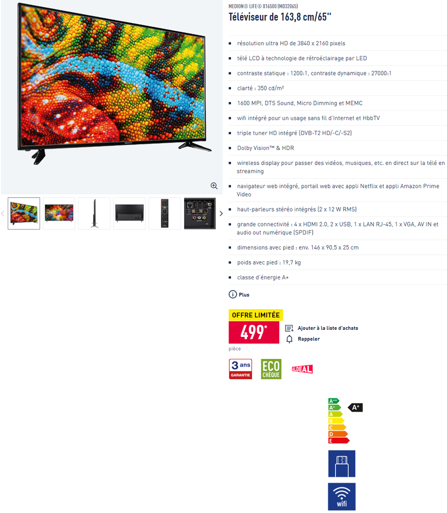 X16500 MD32065 30030017