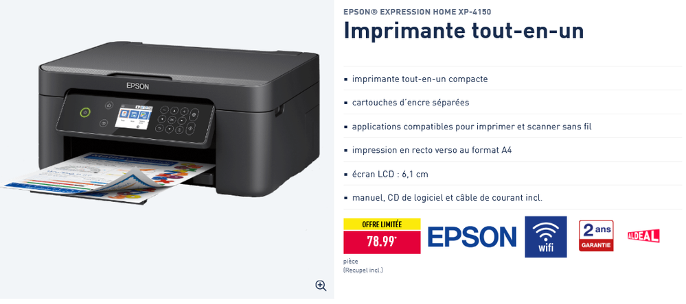 EPSON® EXPRESSION HOME XP-4150 - 50070581