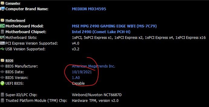MD34595 läuft jetzt einwandfrei