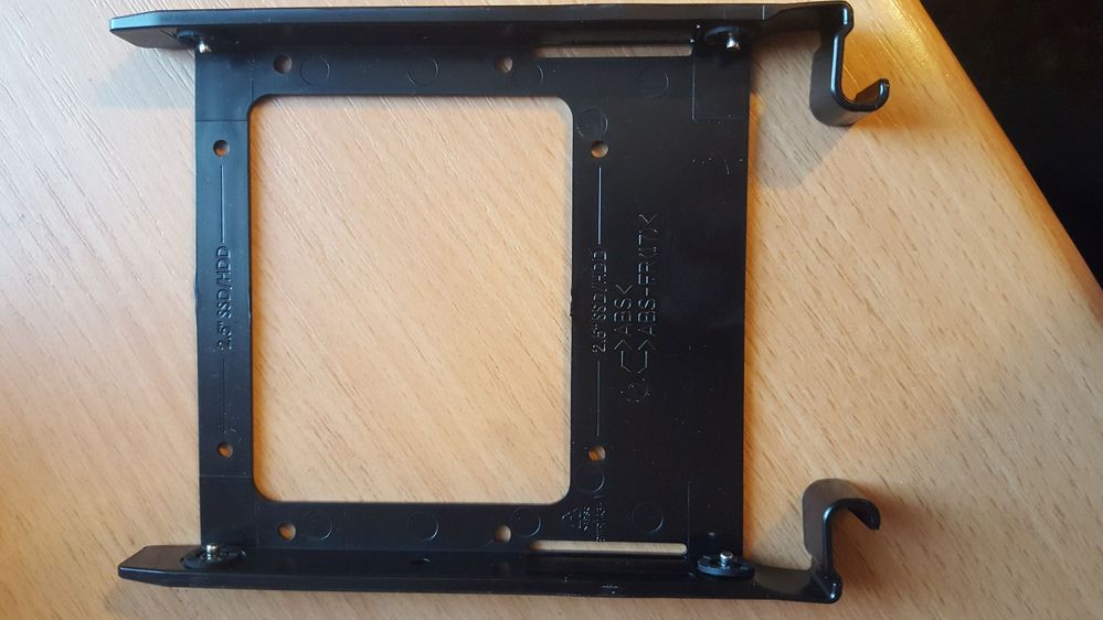 Einschub für Festplatte