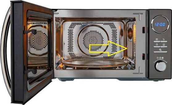 Ejemplo: Posición Placa de mica