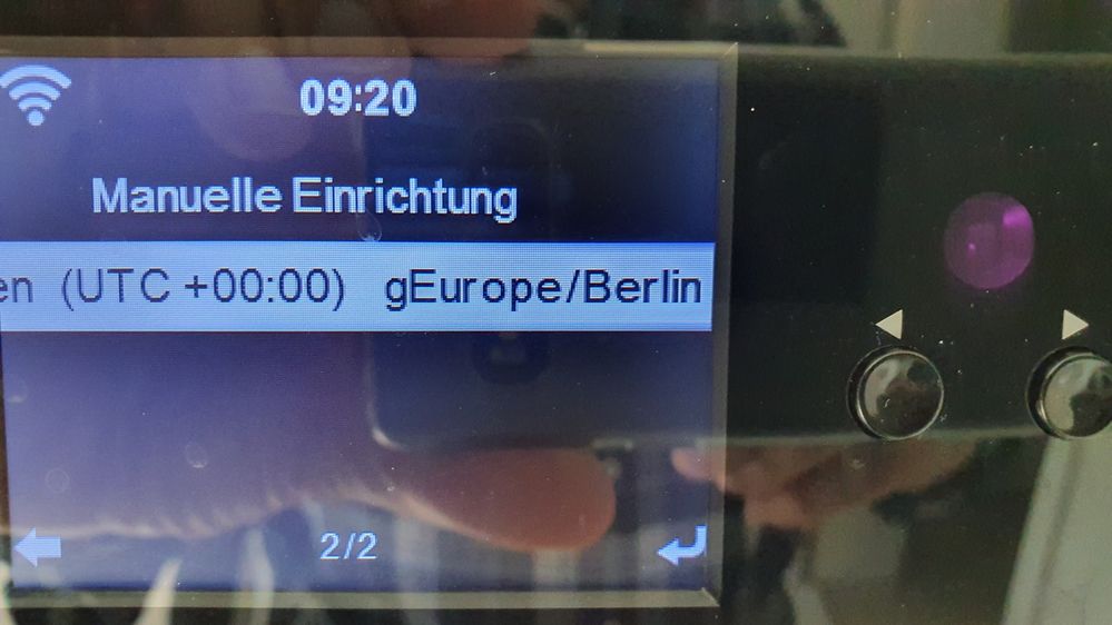 Uhrzeit automatisch Zeitzone