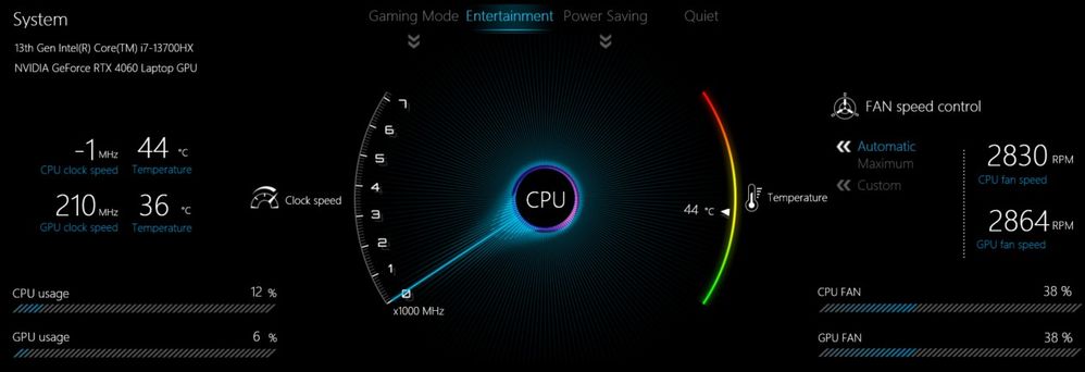 Picture of -1 MHz clock speed