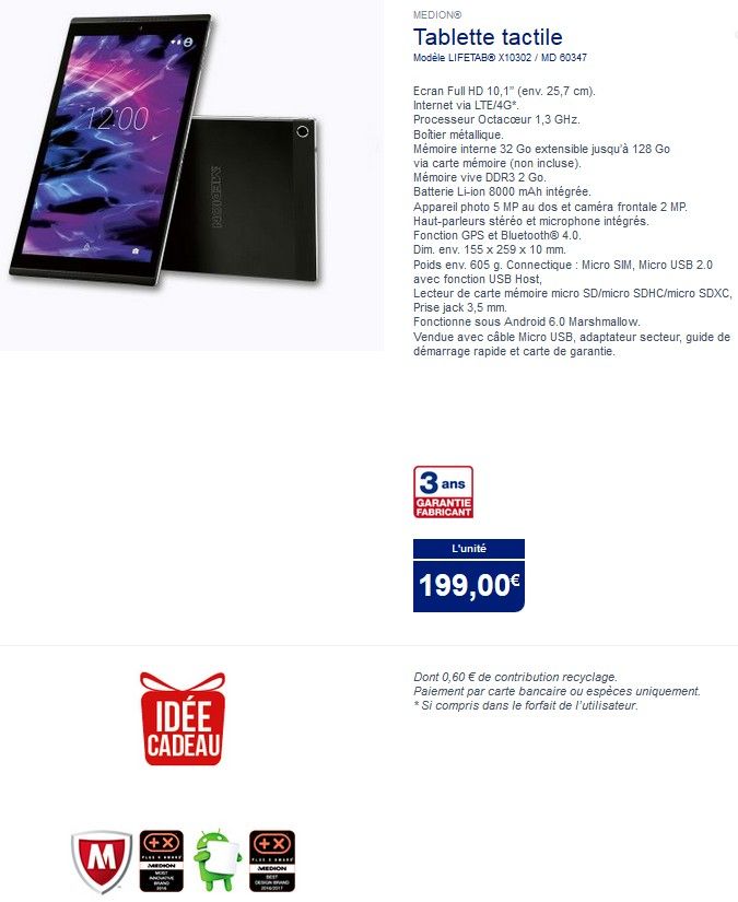 X10302 MD60347 30021680