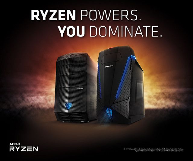 MEDION ERAZER Gaming PC Line-up mit neuen AMD Ryzen Prozessoren