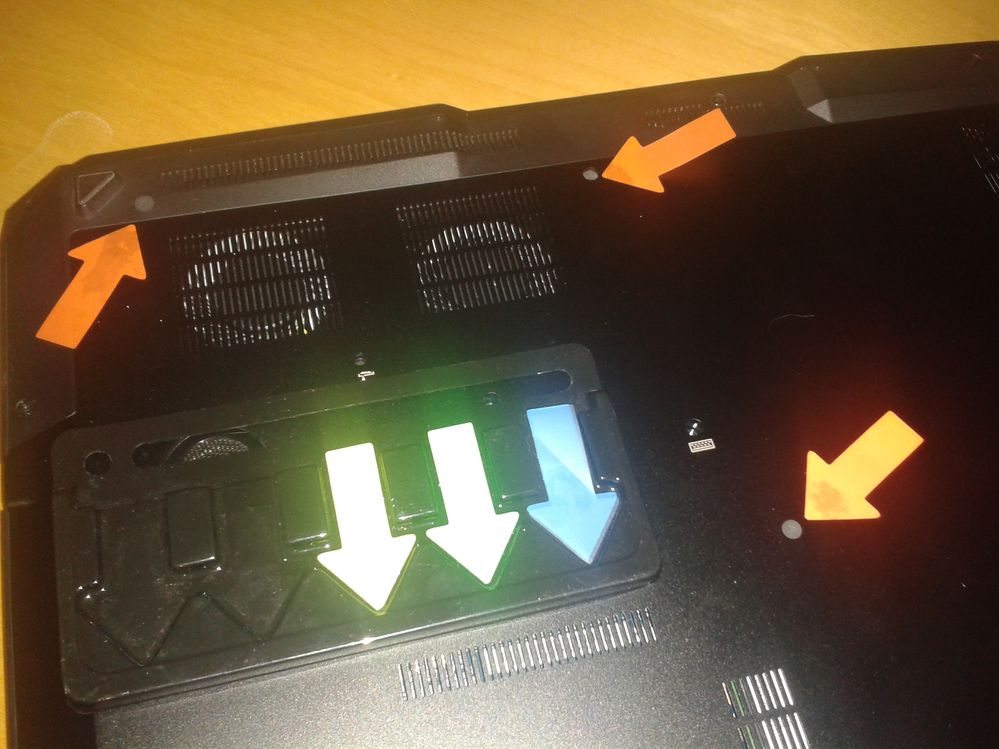 Zwei hinten und einer in der Mitte