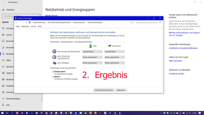 Bild 2 Ergebnis nach dem Klick