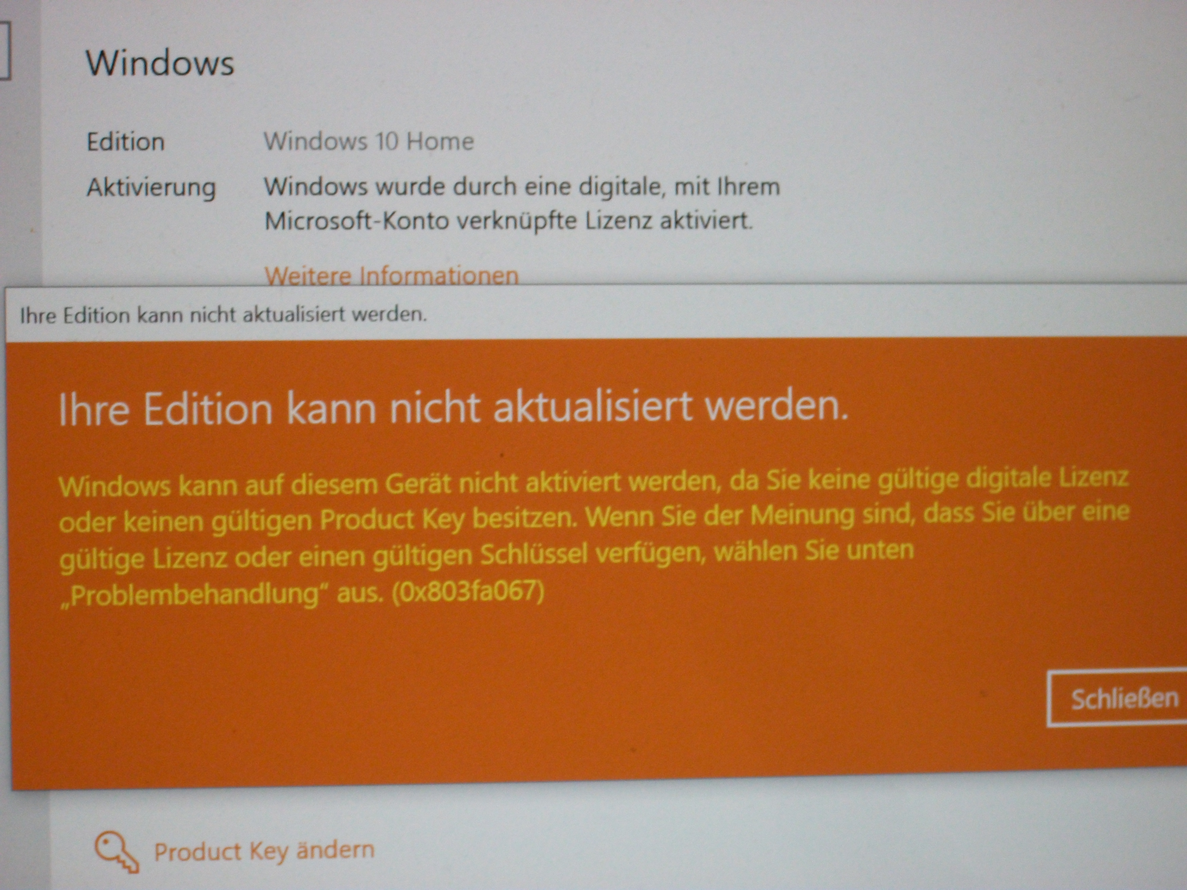 Windows 10 Home Upgrade Auf Windows 10 Pro Version Medion Community