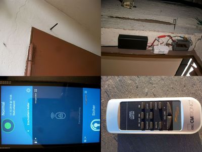 Rechts oben  hinter Eisentüre