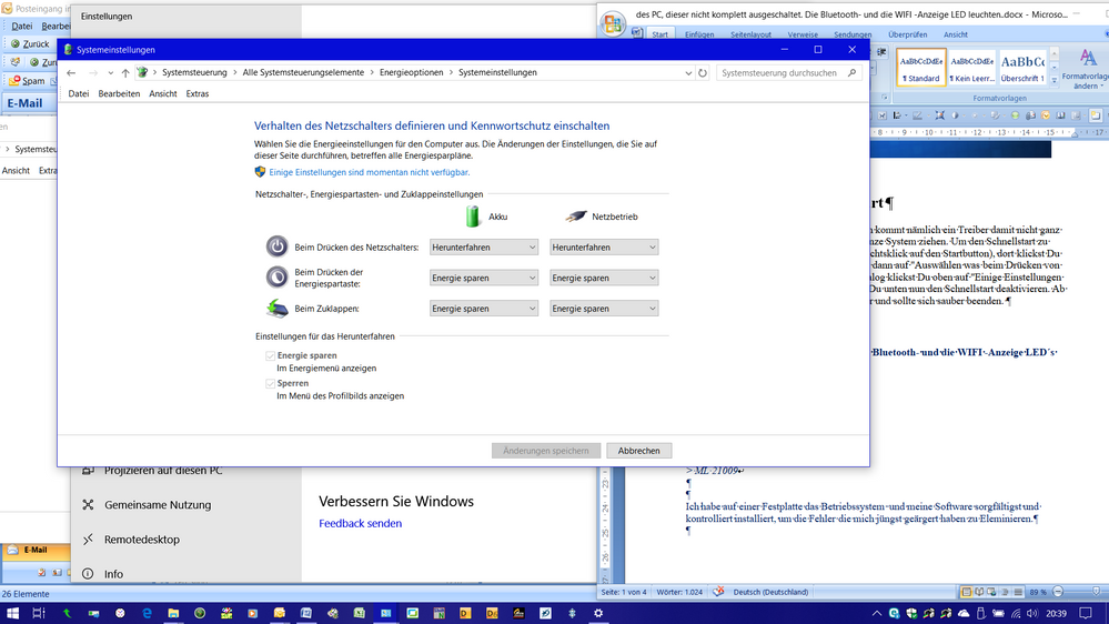 Dein Screenshot aus Post 7